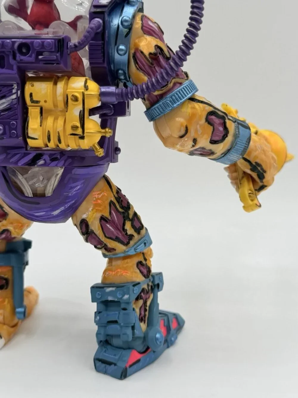 Super 7 Mutagen Man 7” Custom Painted Teenage Mutant Ninja Turtles